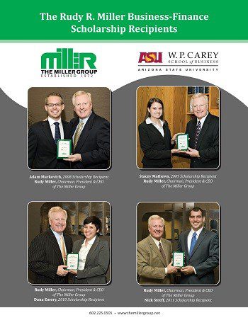 Past Rudy R. Miller Business – Finance Scholarship Recipients