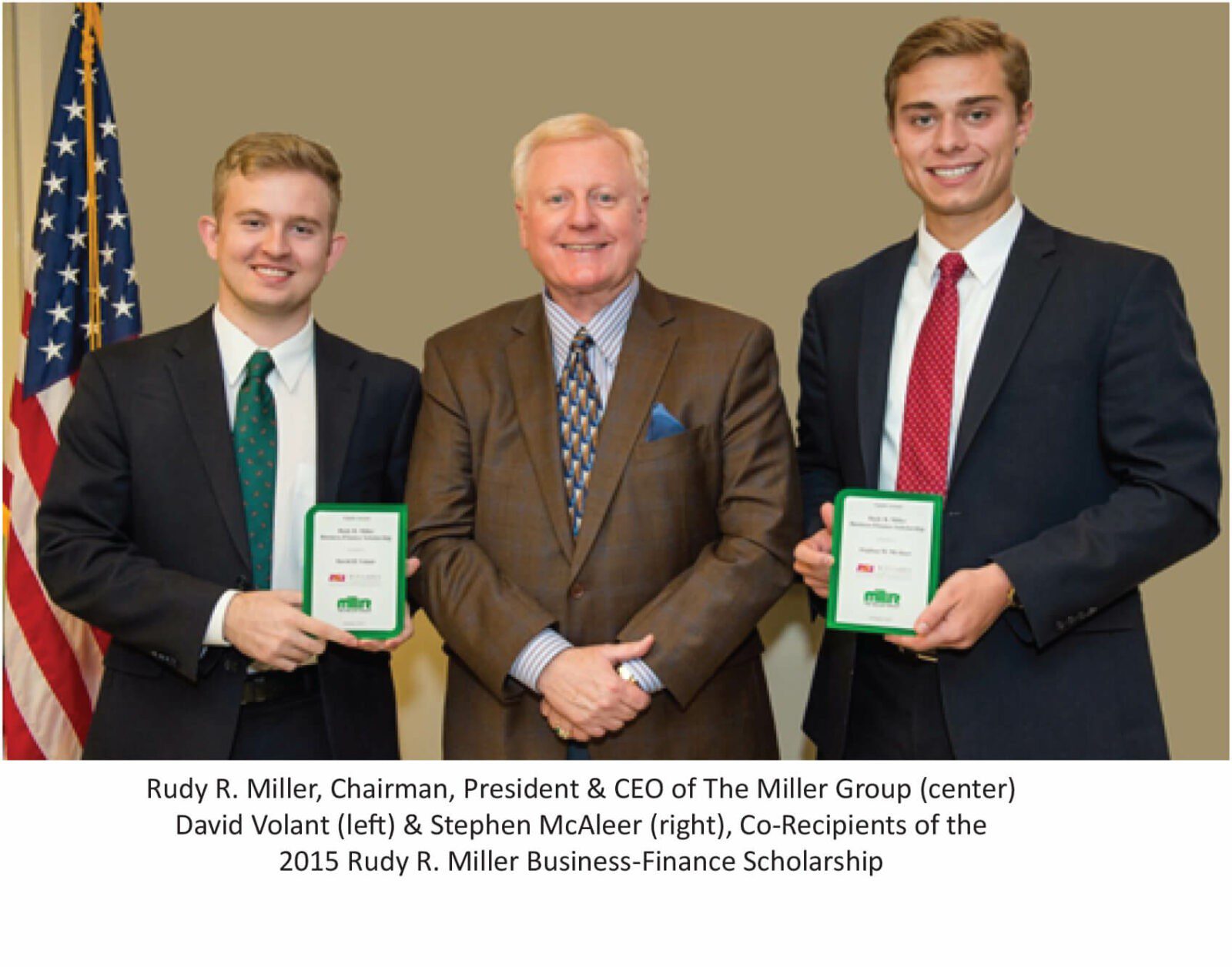 The Miller Group Announces Co-Recipients of the Eighth Annual Rudy R. Miller Business – Finance Scholarship to Arizona State University Students