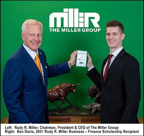 The Miller Group Awards Seventeenth Rudy R. Miller Business – Finance Scholarship to Arizona State University Senior