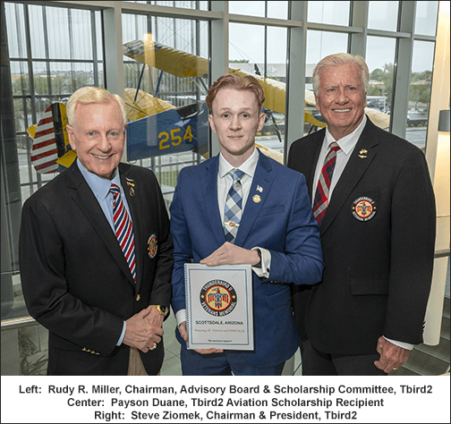 Embry-Riddle Aeronautical University Student Awarded Thunderbird Field II Veterans Memorial, Inc. Aviation Scholarship