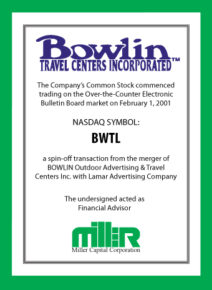 Bowlin Travel Centers, Inc.