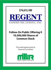 Regent Communications, Inc.