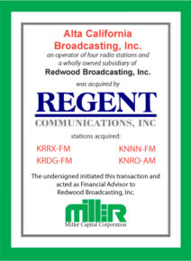 Regent Communications, Inc.